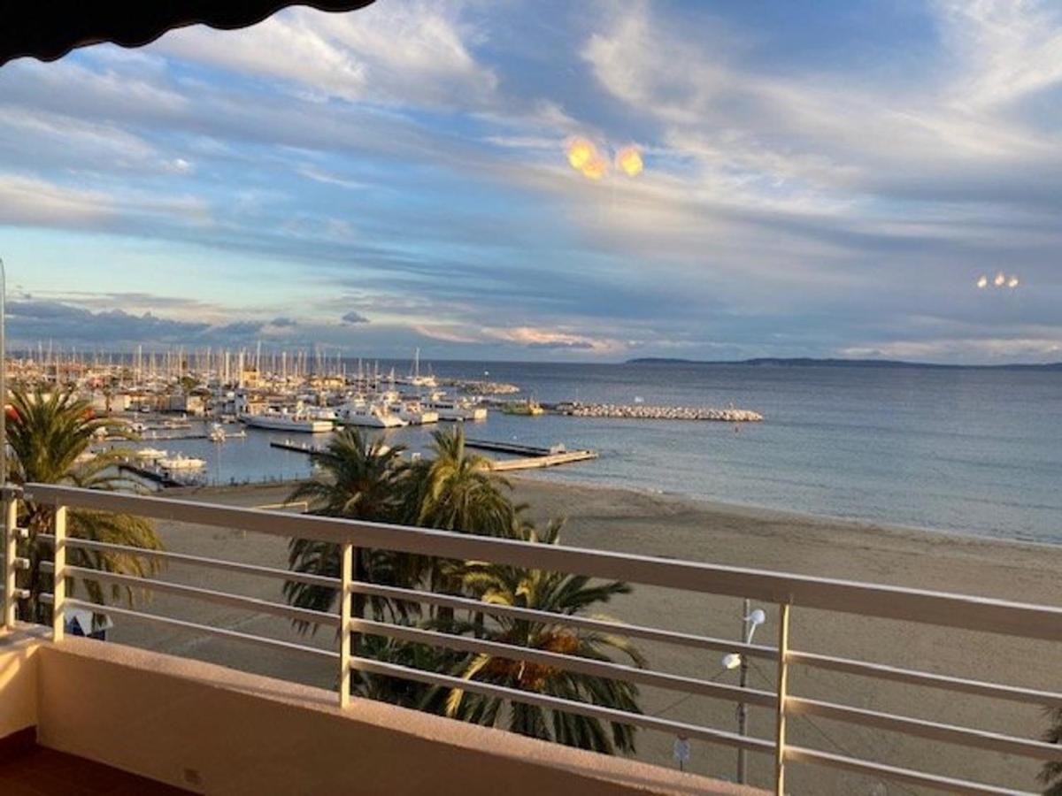 Bel Appartement Au Lavandou Avec Terrasse Et Vue Mer - Fr-1-308-167 勒拉旺杜 外观 照片